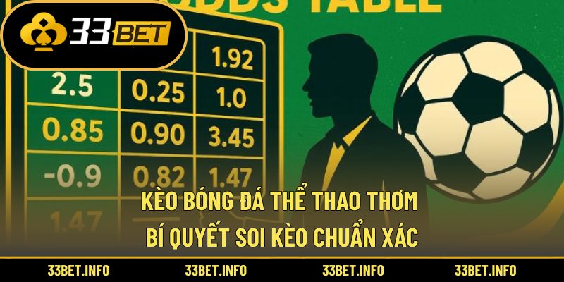 Kèo Bóng Đá Thể Thao Thơm – Bí Quyết Soi Kèo Chuẩn Xác
