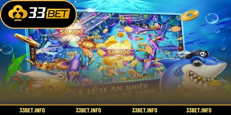 Không gian đại dương sôi động trong game